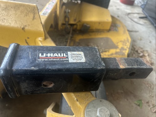 UHaul Trailer Hitch Receiver Tube Adapter 2 1.25 D-185-50 Bike Rack Accessory