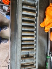 Snap-on 315simmya 12 Drive 6-point 10-24mm Deep Impact Socket Set Missing 4 Snap-on 315simmya 12 Drive 6-point 10-24mm Deep Impact Socket Set Missing 4