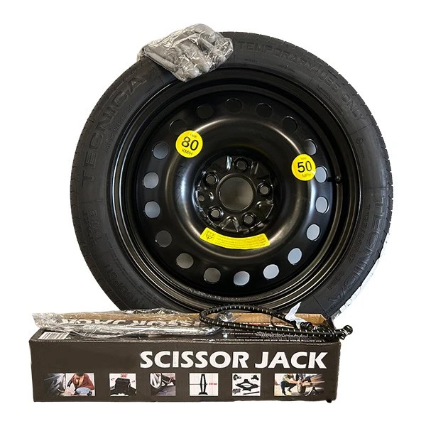 ROUE DE SECOURS POUR JEEP RENEGADE 2014-2025 AVEC CRIC, CLÉ ET SAC 301A - Photo 2/4