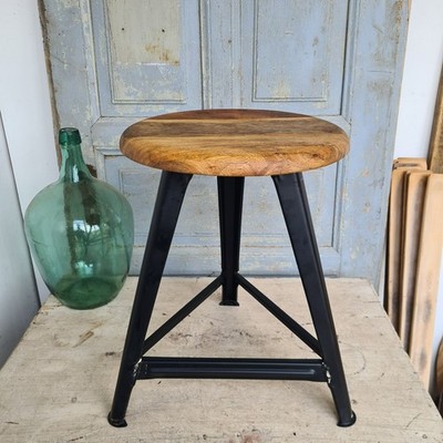 C8311 Gebrauchter Industriehocker | Werkstatthocker | INDUSTRIAL FABRIK | HOCKER