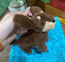 Jellycat Otto Sausage Dog Bag Charm Plush Keychain Dachshund - NWT Cute Gift