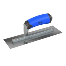 Bon Tool Carbon Steel Square End Finish Trowel - Comfort Wave Handle