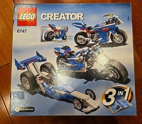 LEGO 6747 Creator 3 in 1 Race Rider. New. Complete. Sealed