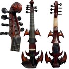 SONG Brand 7 strings 4/4 Electric Violin, Ebony Inlay Frets, Free case bow line