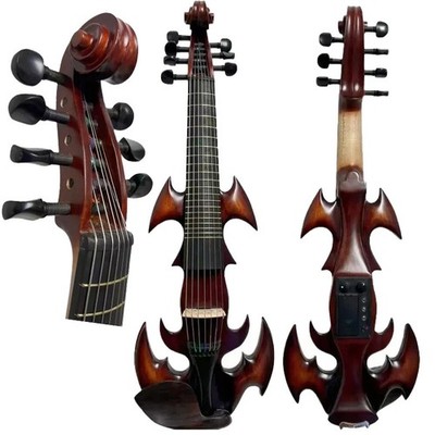 SONG Brand 7 strings 4/4 Electric Violin, Ebony Inlay Frets, Free case bow line