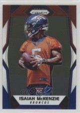 2017 Panini Prizm Rookies Red White & Blue Prizm Isaiah McKenzie #248 4l3