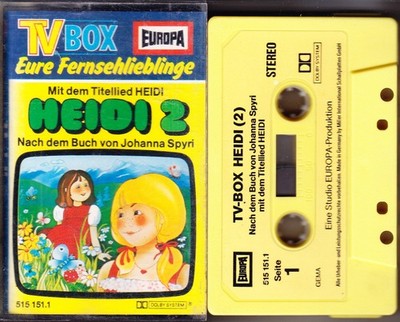 MC TV-BOX - Heidi 2 - Johanna Spyri - Europa gelb/gelb