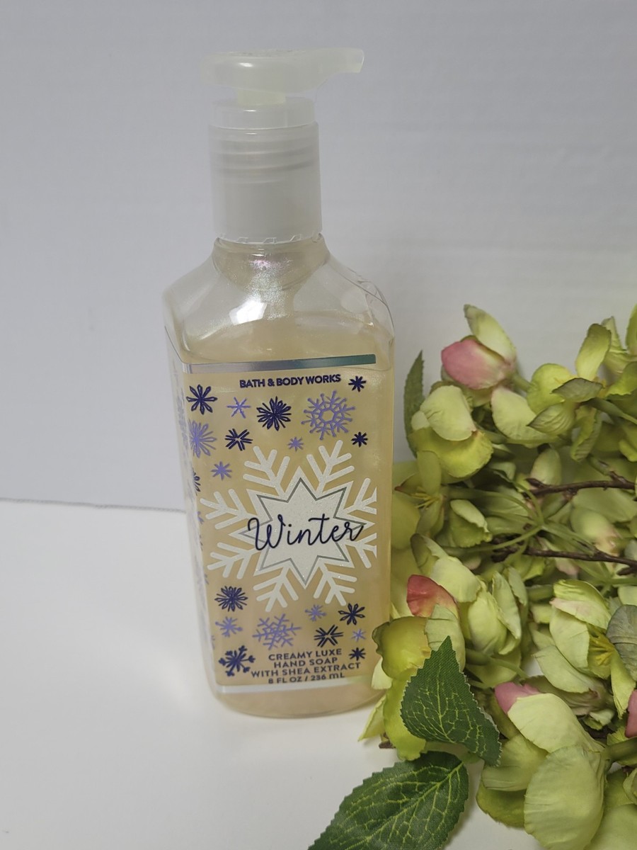 Bath & Body Works WINTER Creamy Luxe Hand Soap 8oz NEW | eBay
