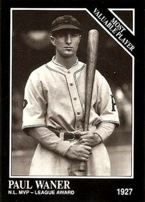 1991 Conlon TSN #315 Paul Waner Pittsburgh Pirates HOF