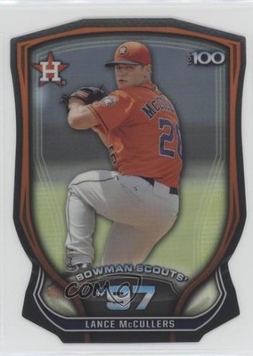 2015 Bowman Scouts' Top 100 Die-Cut 24/99 Lance McCullers Jr Rookie RC 3nc