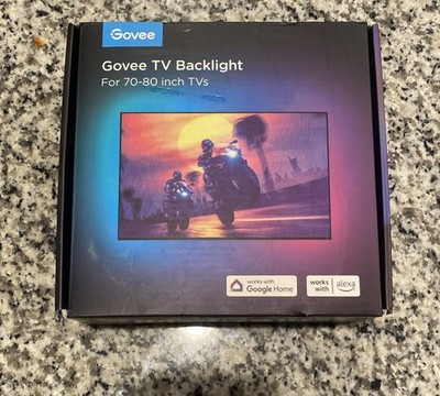 Govee RGBIC TV LED Backlight - App Control, Music Sync, for 70-80 inch TVs