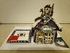 BLUE SKY CLAYWORKS CHRISTMAS ELF SCHOOL HOUSE HEATHER GOLDMINC 2002 (1-OWNER)
