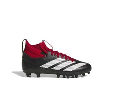 Adidas Adizero Impact.2 K Football Cleats Black White Red IE3986 Youth Size 3