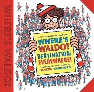 Where's Waldo? Destination: Everywhere!: 12 Classic Scenes as You've Never Seen