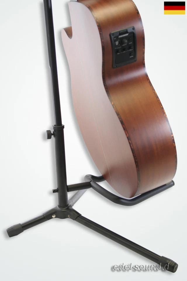 Supporto per chitarra forchetta forma supporto treppiede western classico acustico chitarra elettrica basso - Immagine 3 di 4