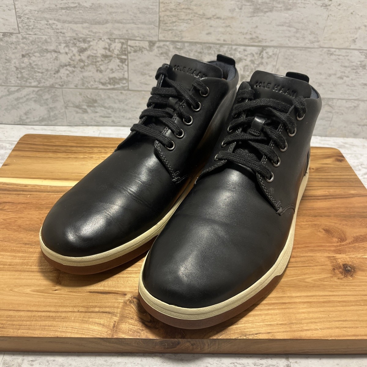 Cole Haan Grand OS 9.5 Cole Haan Grand.Os Black Sneakers 9.5 | eBay main image 3