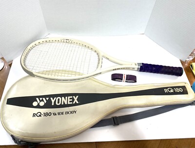 Yonex RQ-180 Widebody Tennis Racquet 4 1/8'' with Case. Made in Japan.