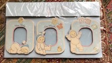 Department 56 Lullababies Set Of Three Baby Picture Magnets NIP