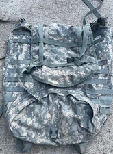 Backpack Rucksack USGI Military Large Field Pack MOLLE II ACU Modular GC