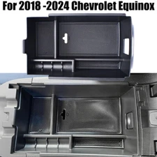 For 18-24 Armrest Storage Tray Chevrolet Equinox Accessories Center Console Box