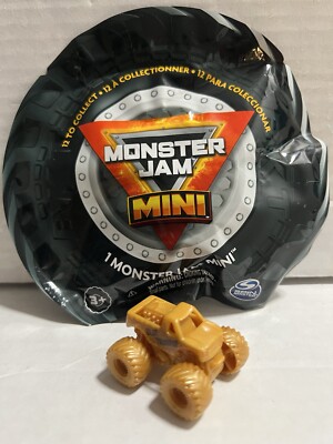 Spin Master Monster Jam Mini Series 15 Blue Thunder Gold Rare Chase #687