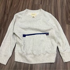 Bellerose kids sz 6 grey sweatshirt crew neck