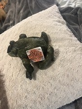 Russ Zonies Flemington The Frog Plush Stuffed Animal Beanie New With Tags