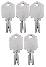 5 Forklift Ignition Keys For Gradall Gehl Hyster Komatsu Yale JLG Daewoo Hitachi