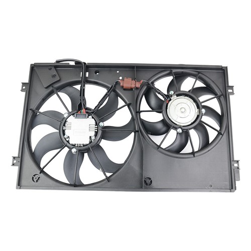 Radiator Cooling Fan Motor For Audi A3 Seat Leon Skoda Fabia VW Eos 1K0121207T - Picture 2 of 7