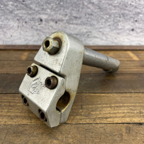 Mongoose Maurice BMX Stem Potts Old School BMX Freestyle Neck Quill Silver A5 - Picture 2 of 11