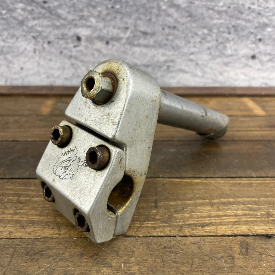 Mongoose Maurice BMX Stem Potts Old School BMX Freestyle Neck Quill Silver A5 - Image 2 of 4