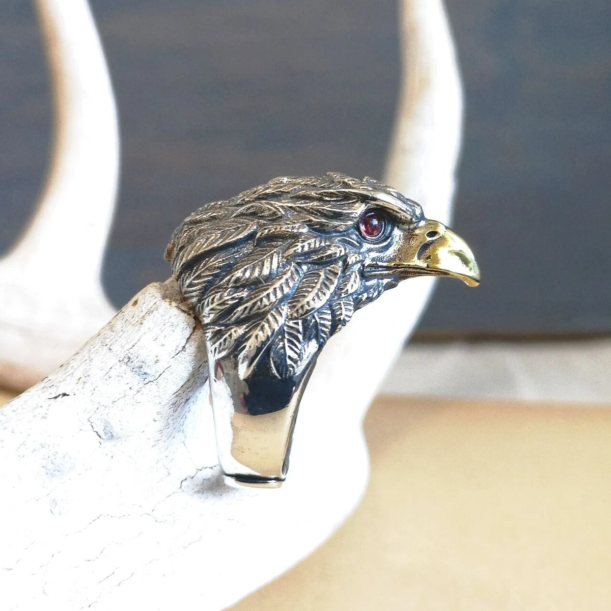 Eagle head best sale ring