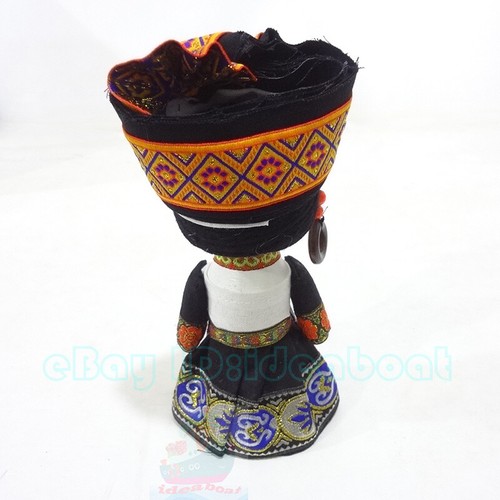 (19~21cm tall) Q-Doll Headwear Beauty Girl Figurine Doll Chinese Ethnic Minority - Picture 64 of 133
