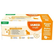 Iams Delights In Jelly - Multipack - Cat Food - Tuna Trout Turkey 72x85 g 5.39 per kilo