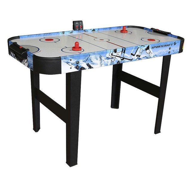 New Sportcraft Air Hockey Table 48 With Electronic Scorer Game