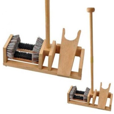 Stiefelheber Entferner & Schuhbürste mit Balance Griff Pfosten Gummistiefel Entferner CA139
