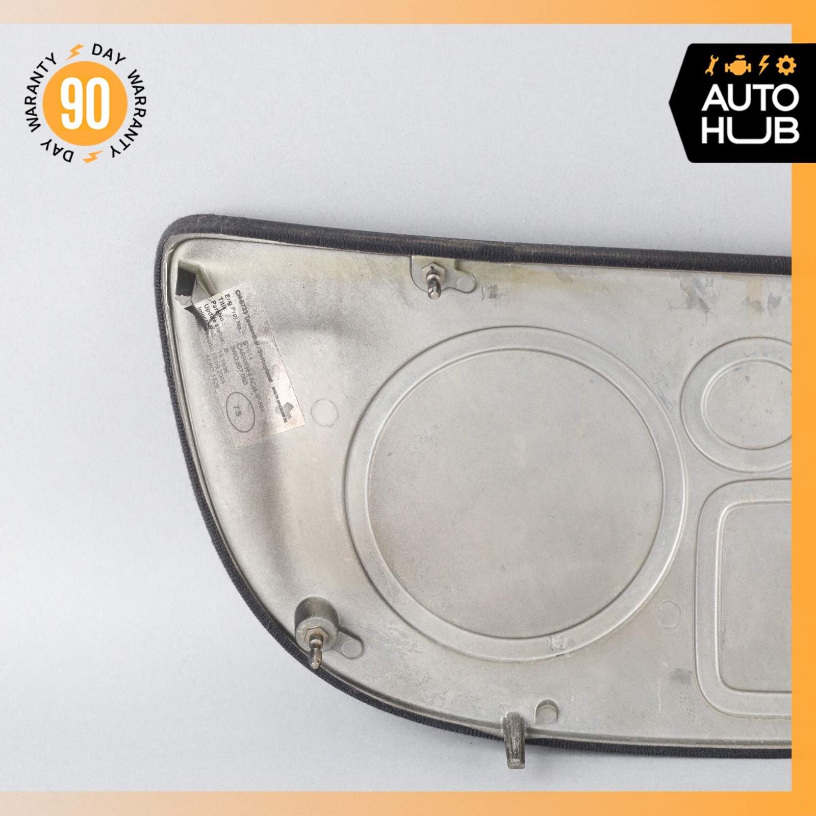 03-13 Bentley Continental GT GTC Right Dashboard Dash Trim Bezel Wood OEM 53k