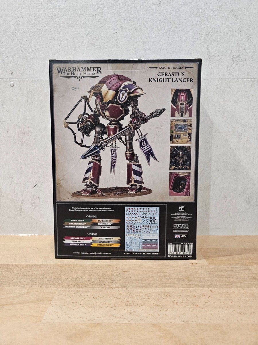 Warhammer Cerastus Knight Lancer - Horus Heresy NIB | eBay Warhammer Cerastus Knight Lancer - Horus Heresy NIB | eBay