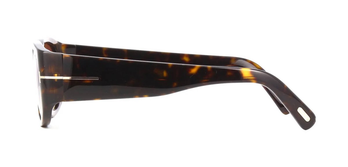 Tom Ford CYRILLE-02 FT 0987 Dark Havana/Burgundy (52S  display picture 2