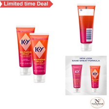 Warming Personal Lubricant Glycerin Based Gel 2.5 Fl Oz 2 Pack For Couples