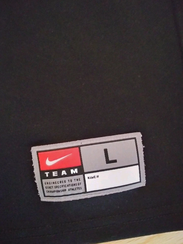 Ohio State Buckeyes NCAA Nike Team Youth Alt Black Football Jersey Size L - Image 2 of 4