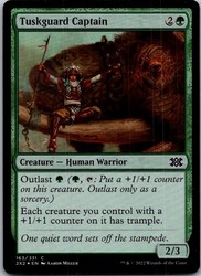 Tuskguard Captain 163/331 Double Masters 2022 Foil