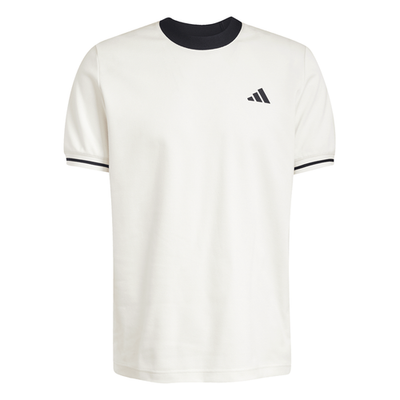 adidas Heritage Crew Neck Short Sleeve T-Shirt Mens White Casual
