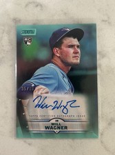 2025 Topps Stadium Club #SCBA-WW Will Wagner Auto Aqua Blue Jays RC Rookie /99
