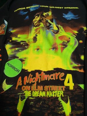 Nightmare On Elm Street 4 The Dream Master Long sleeve Large Official Horror