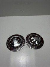 Nos Oem 1997 Mercury Cougar Roof Ornaments Emblem Pair 30th Anniversary Edition