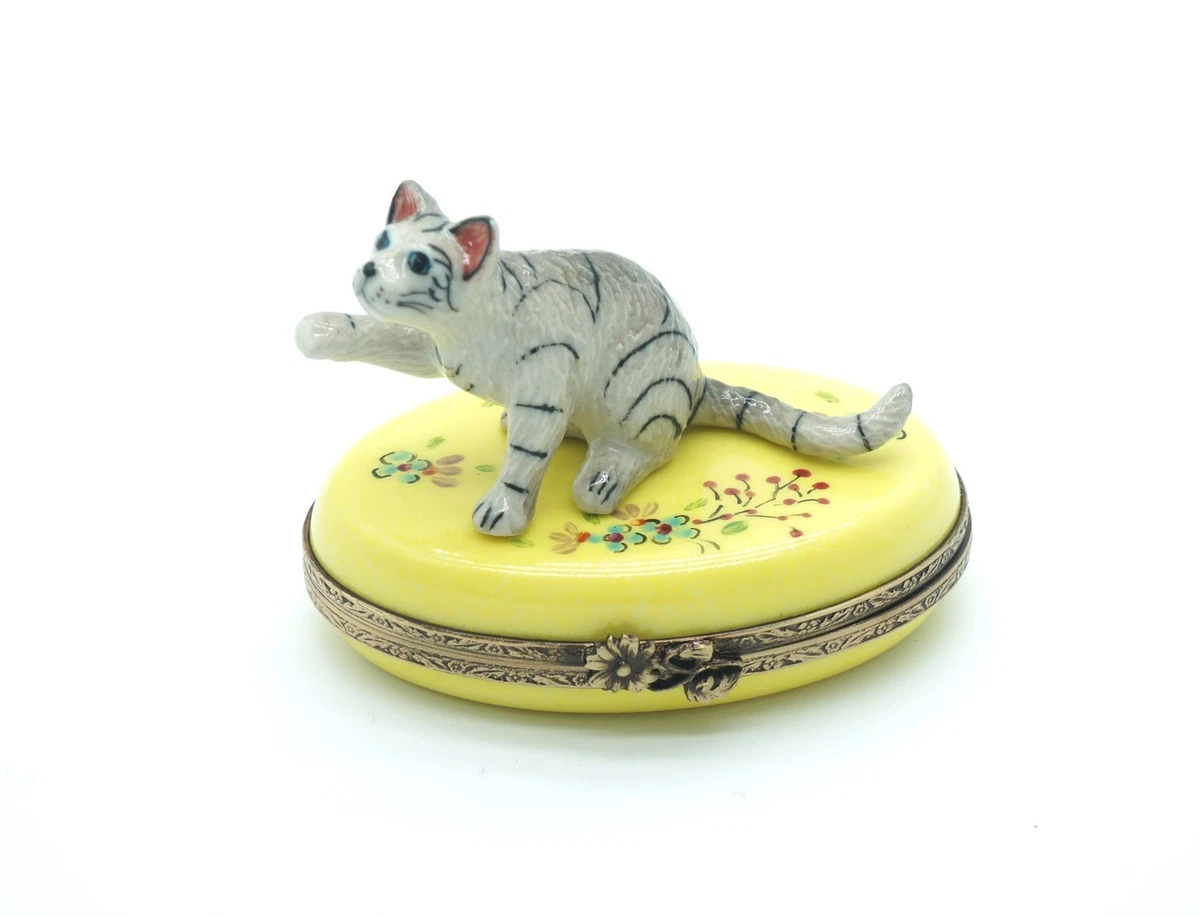 Limoges Cat Box for sale | eBay