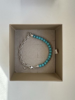 Thomas Sabo Perlen Armband Silber, Türkis