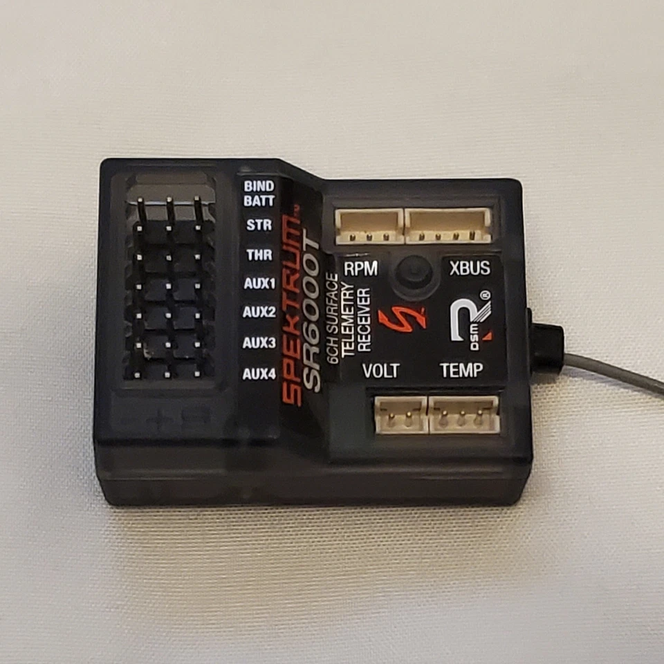 Spektrum SR6000T 6-Channel Telemetry Surface Receiver DSMR SPMS6000T - Image 2 of 3