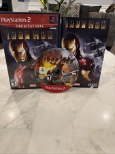 Iron Man PS2 Greatest Hits CIB Complete Tested Working Sony PlayStation 2 Game